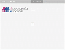 Tablet Screenshot of nieruchomosciwroclaw.pl